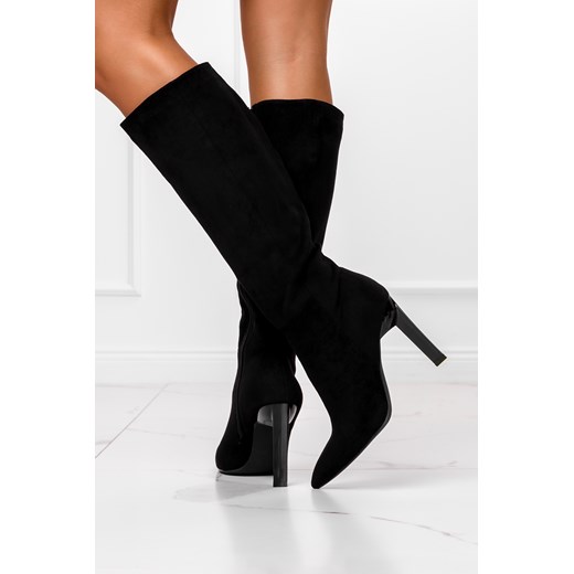 Czarne kozaki szpilki Casu G22WX20-B Casu 41 okazja Casu.pl