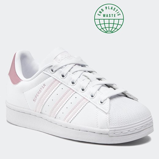 Buty adidas - Superstar J GY3320 Ftwwht/Almpnk/Magmau 1/3 wyprzedaż eobuwie.pl