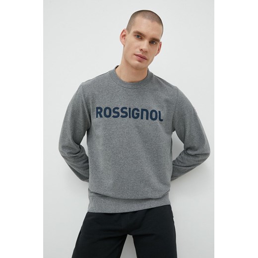 Rossignol bluza męska kolor szary RLKMS13 ze sklepu ANSWEAR.com w kategorii Bluzy męskie - zdjęcie 145454508