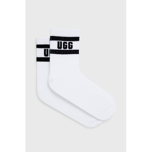 UGG skarpetki Dierson damskie kolor biały ONE ANSWEAR.com
