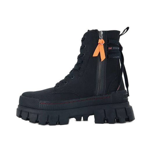 Buty Palladium Revolt Boot W 97241-010-M czarne ze sklepu ButyModne.pl w kategorii Workery damskie - zdjęcie 145461725