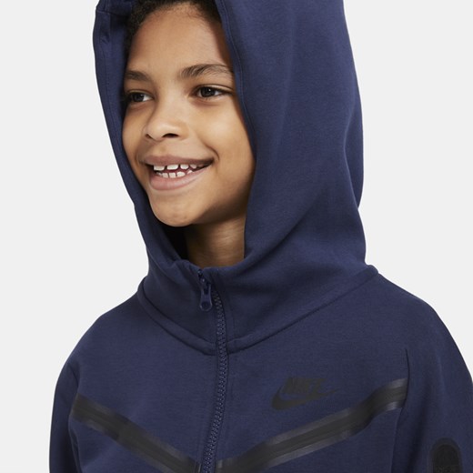 Rozpinana bluza z kapturem dla dużych dzieci (chłopców) Nike Sportswear Tech Nike S Nike poland