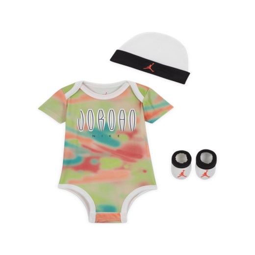 Zestaw dla niemowląt (12–24 M) Flight Remix Jordan - Czerwony Jordan 6-12M Nike poland