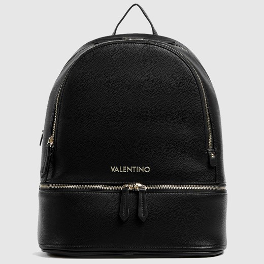 VALENTINO BAGS - Czarny plecak  AREPA damski ze sklepu outfit.pl w kategorii Plecaki - zdjęcie 145505597