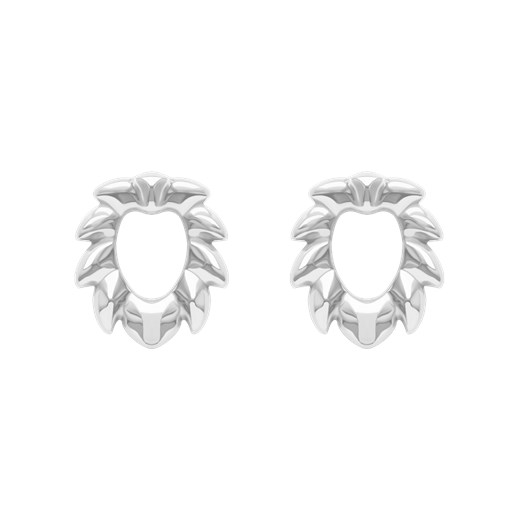 Kolczyki sztyfty Lew posrebrzane Lilou One size Lilou 