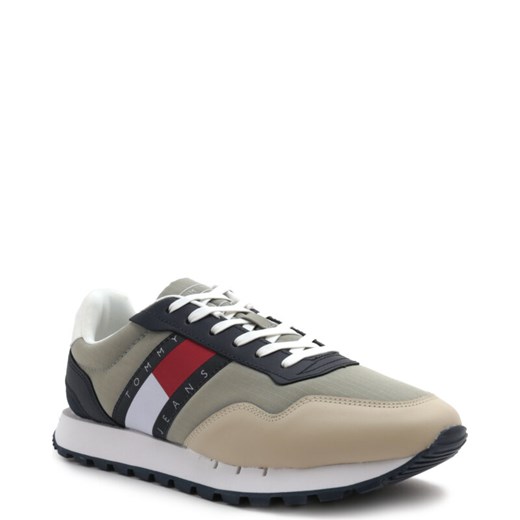 Tommy Jeans Sneakersy RETRO | z dodatkiem skóry Tommy Jeans 45 Gomez Fashion Store