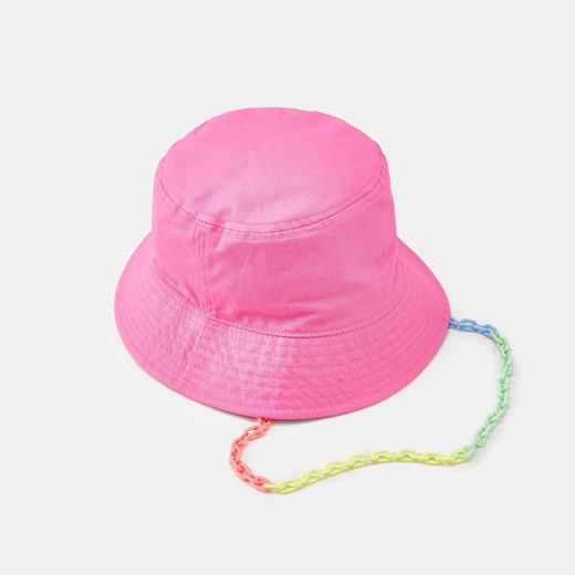 Sinsay - Kapelusz bucket hat - Różowy Sinsay Jeden rozmiar Sinsay okazja