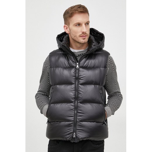 Hetrego bezrękawnik puchowy Way kolor czarny 56 ANSWEAR.com