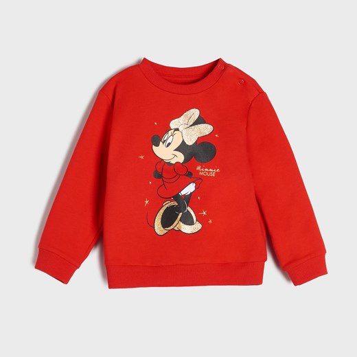 Sinsay - Bluza Myszka Minnie - Czerwony Sinsay 86 Sinsay promocyjna cena