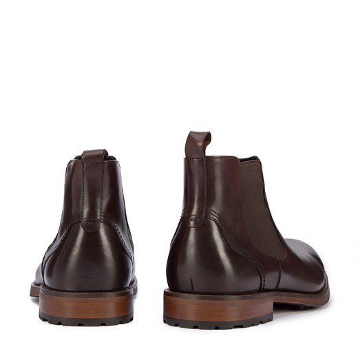 Buty zimowe męskie WITTCHEN bez zapięcia eleganckie skórzane