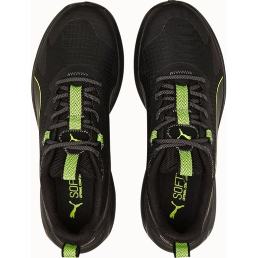 Buty sportowe męskie Puma czarne sznurowane