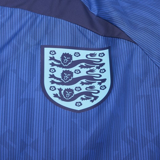 Męska kurtka piłkarska z zamkiem na całej długości Anglia AWF - Niebieski Nike L Nike poland
