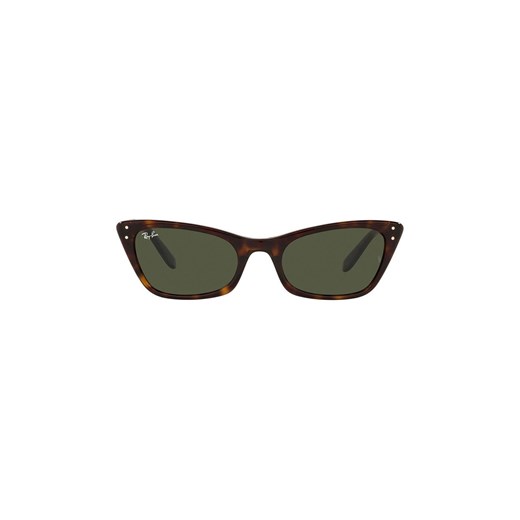 Ray-Ban okulary przeciwsłoneczne damskie kolor brązowy 55 ANSWEAR.com
