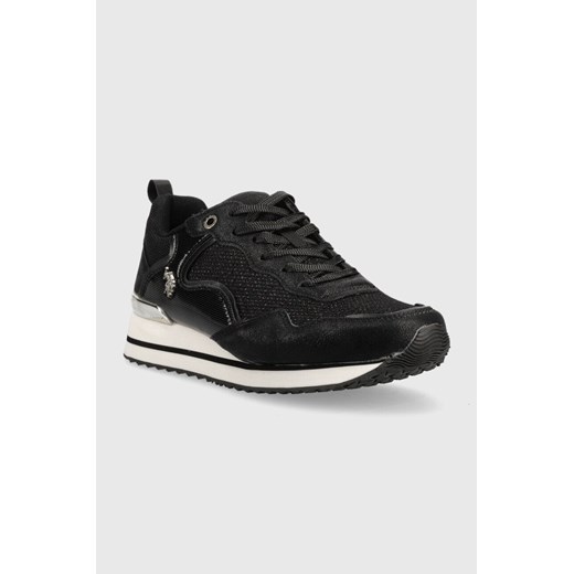 Buty sportowe damskie U.S Polo Assn. sneakersy wiązane na platformie