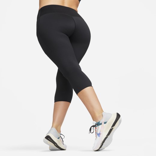 Damskie legginsy ze średnim stanem i kieszeniami o skróconym kroju zapewniające Nike XS Nike poland