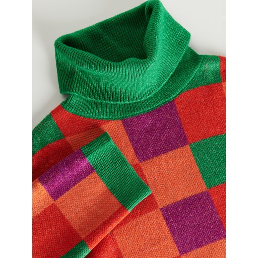 Reserved - Sweter oversize - Wielobarwny Reserved S Reserved