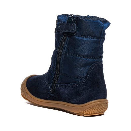 Kozaki zimowe w kolorze granatowym Naturino 21 okazja Limango Polska