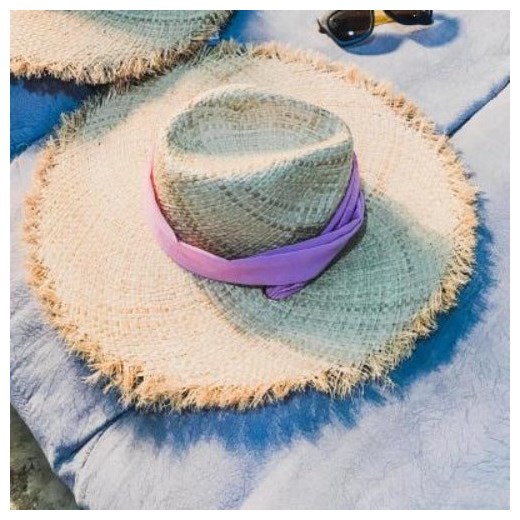 Klasyczny kapelusz plażowy - Czarny / Uniwersalny ze sklepu Valetta.pl w kategorii Kapelusze damskie - zdjęcie 146019638