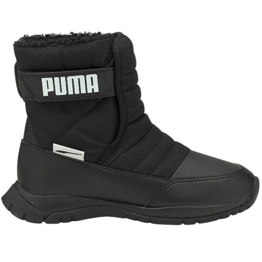 Buty Puma Nieve Wtr Ac Ps Jr 380745 03 czarne ze sklepu ButyModne.pl w kategorii Buty zimowe dziecięce - zdjęcie 146041119