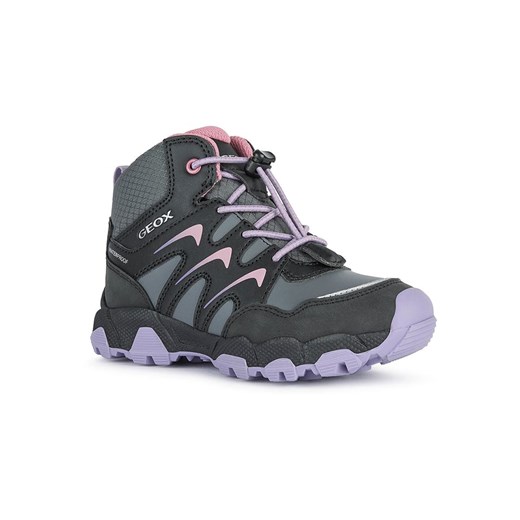 Buty trekkingowe "Magnetar" w kolorze fioletowym Geox 25 wyprzedaż Limango Polska