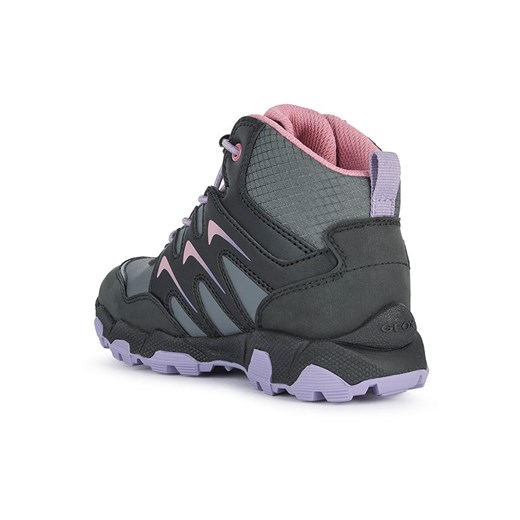 Buty trekkingowe "Magnetar" w kolorze fioletowym Geox 30 wyprzedaż Limango Polska