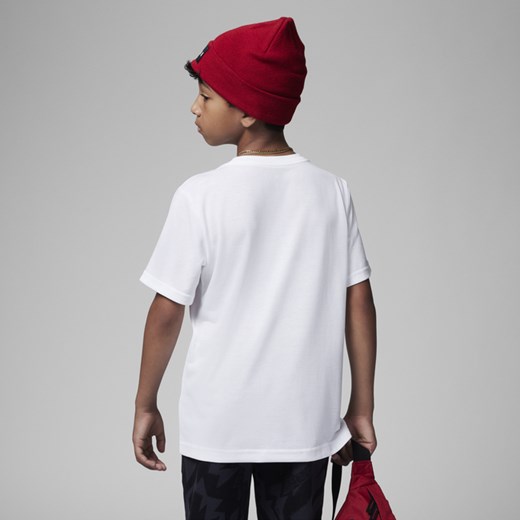T-shirt dla dużych dzieci z grafiką Jordan Jumpman Sustainable - Biel Jordan L Nike poland