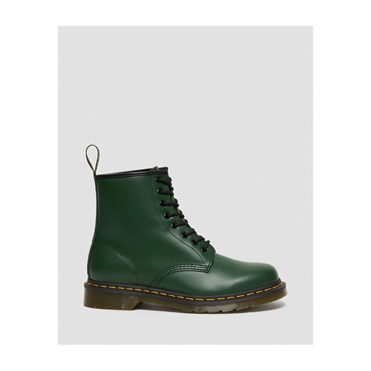 Skórzane botki w kolorze zielonym Dr. Martens 38 Limango Polska wyprzedaż