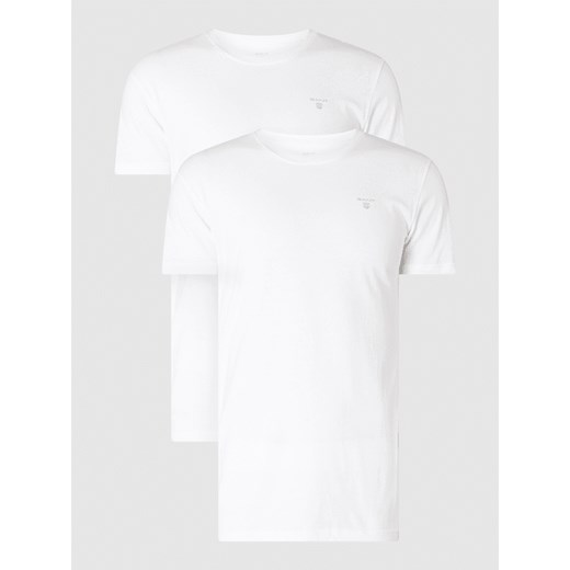 T-shirt z bawełny w zestawie 2 szt. Gant XL Peek&Cloppenburg 