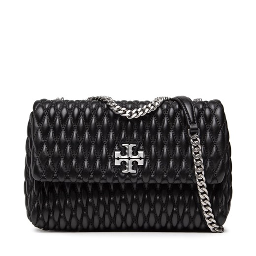 Torebka TORY BURCH - Kira Ruched Small Convertible Shoulder Bag 138971 Black 001 Tory Burch eobuwie.pl