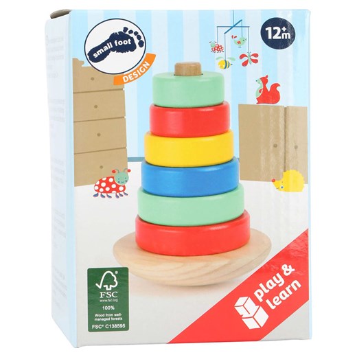 Piramidka "Move it" - 12 m+ Small Foot onesize promocyjna cena Limango Polska