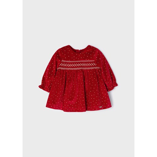 Mayoral Sukienka codzienna 2808 Czerwony Regular Fit Mayoral 0_1M MODIVO