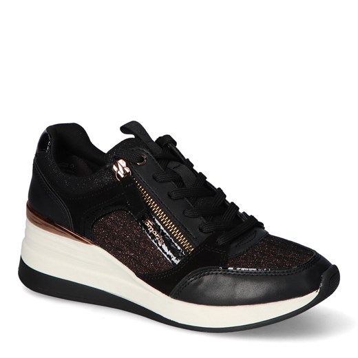 Sneakersy Tamaris 1-23703-29/092 Czarne ze sklepu Arturo-obuwie w kategorii Buty sportowe damskie - zdjęcie 146181657