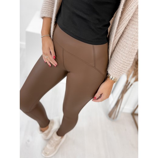 LEGGINSY SABRINA KARMELOWE M Ubra S UBRA