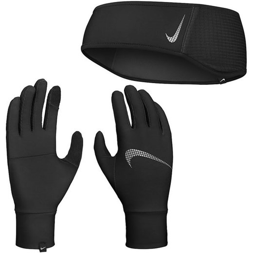 Zestaw rękawice + opaska Essential Running Nike Nike XS/S promocja SPORT-SHOP.pl