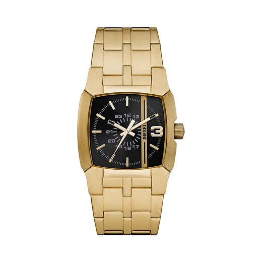 Diesel zegarek męski kolor złoty ze sklepu ANSWEAR.com w kategorii Zegarki - zdjęcie 146254878