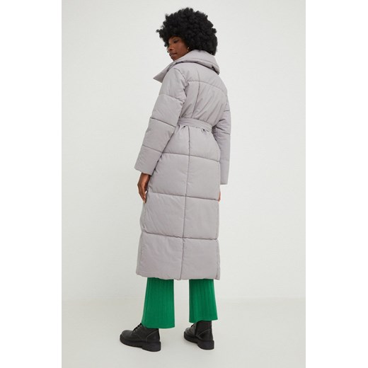 Answear Lab kurtka damska kolor szary zimowa Answear Lab S ANSWEAR.com