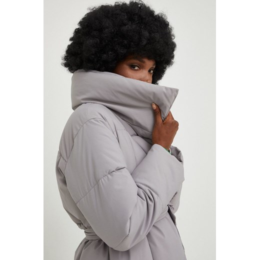 Answear Lab kurtka damska kolor szary zimowa Answear Lab L ANSWEAR.com