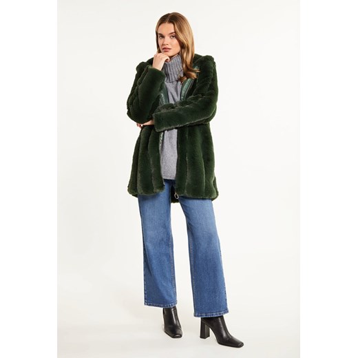 Kurtka ze sztucznego futerka 46 wyprzedaż MONNARI