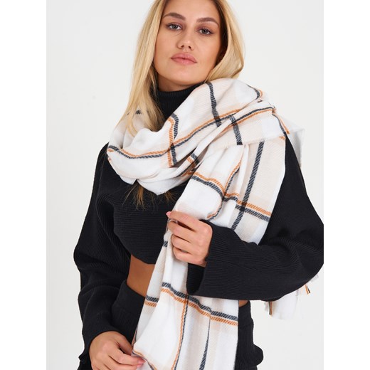 GATE Szalik damski w kratkę uni Gate uni gateshop wyprzedaż