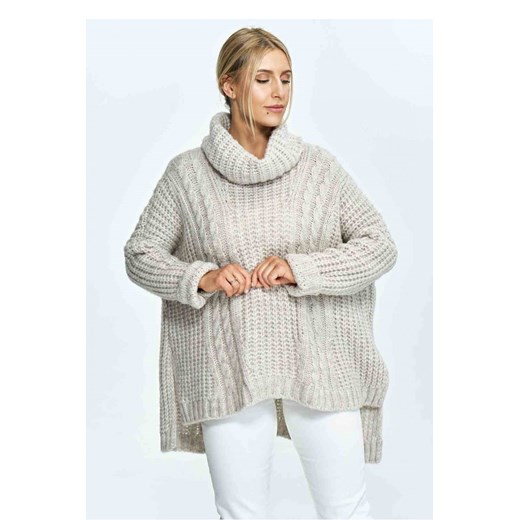 Golf Damski Model M892 Beige (uniwersalny) Figl uniwersalny DobraKiecka