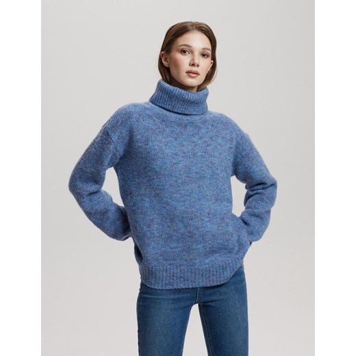 Sweter NORT ICE Niebieski Melanż XS Diverse L Diverse
