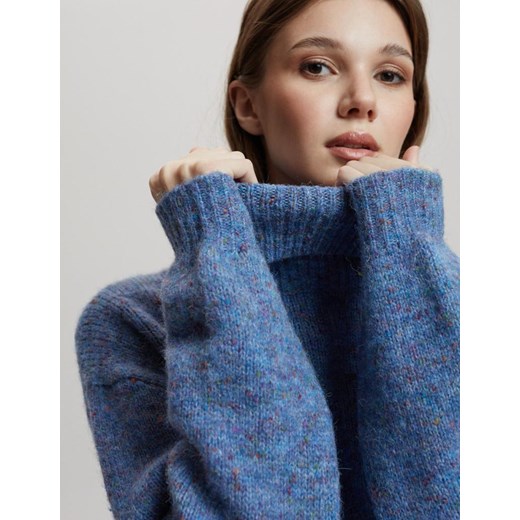 Sweter NORT ICE Niebieski Melanż XS Diverse S Diverse