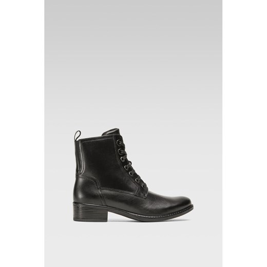 Botki Lasocki casual czarne wiązane 