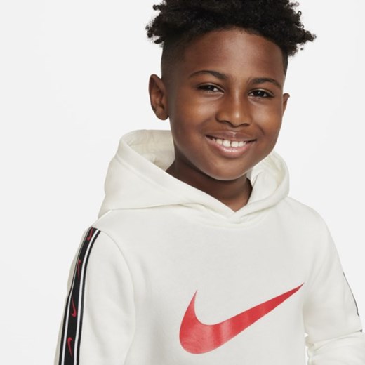 Dzianinowa bluza z kapturem dla dużych dzieci (chłopców) Nike Sportswear Repeat Nike M Nike poland