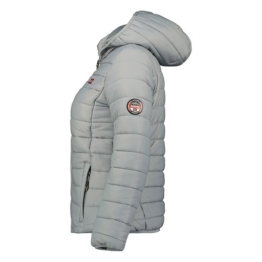 Kurtka pikowana "Atika" w kolorze jasnoszarym Geographical Norway 140 okazja Limango Polska