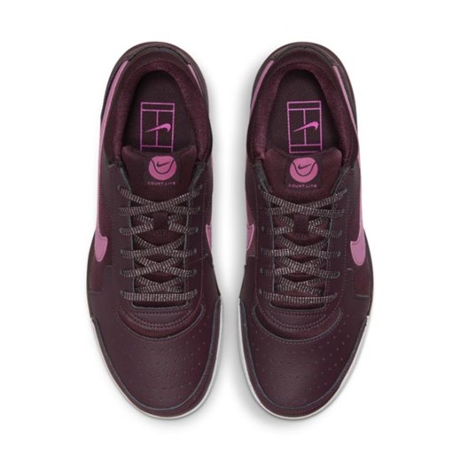 Damskie buty do tenisa na twarde korty NikeCourt Zoom Lite 3 Premium - Czerwony Nike 38 Nike poland