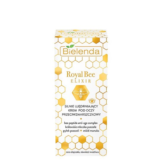 ROYAL BEE ELIXIR Silnie ujędrniający krem przeciwzmarszczkowy  pod oczy 15 ml Royal Bee Elixir Bielenda