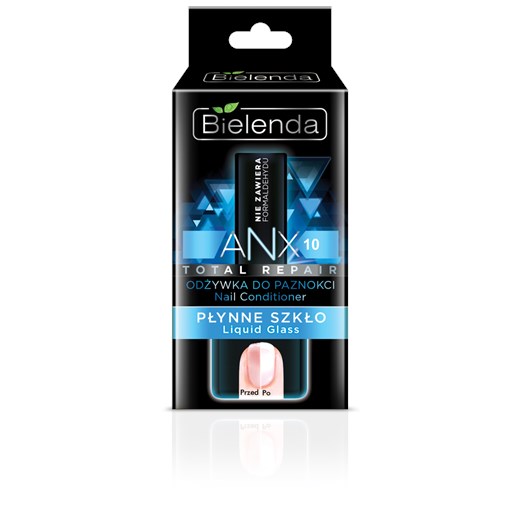 ANX Total repair Odżywka do paznokci PŁYNNE SZKŁO 11 ml Anx Total Repair promocyjna cena Bielenda