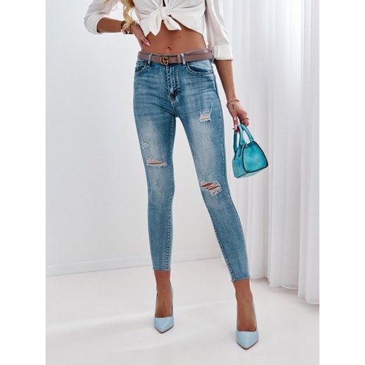 Spodnie Florida Jeans Niebieskie Lisa Mayo XL wyprzedaż Lisa Mayo