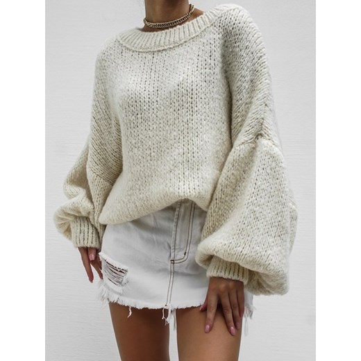 Sweter Oliver Ecru Lisa Mayo UNI Lisa Mayo